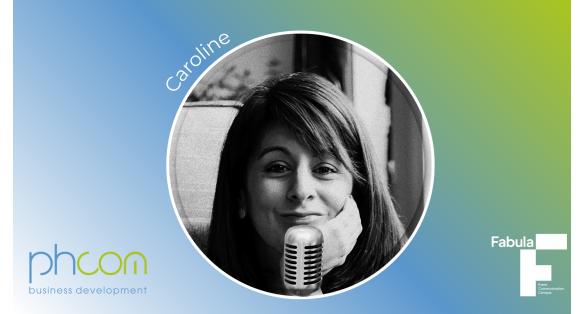 pisode #005 / Serie 2: De stemmen van onze klanten  Caroline Desmecht (FABULA Event Communication Campus)