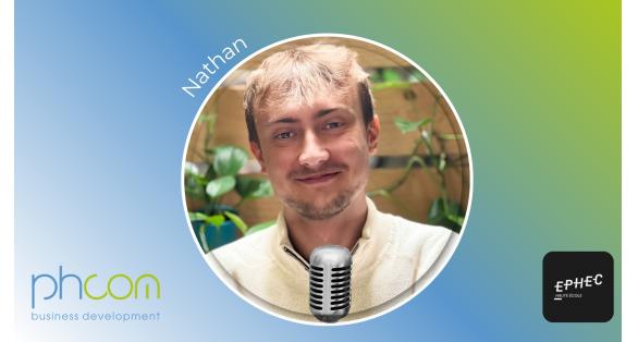 pisode #001 / Srie 3: Les voix de PHCom  Nathan Penninckx (Stagiaire EPHEC Haute cole)
